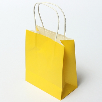 Bunte Kraft Paper Gift Bag Hochzeit Griff Papier Geschenktüten