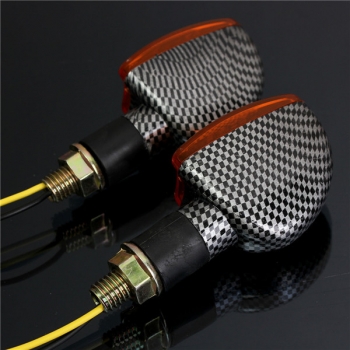 Universal 12V 14 LED Motorrad Blinker Kontrollleuchte Kurzer Stiel