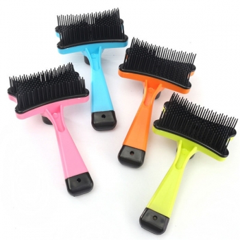 Haustier Hund Katze Haarausfall entfernen Fur Grooming Rake Kamm Bürsten Werkzeuge