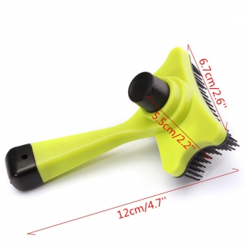 Haustier Hund Katze Haarausfall entfernen Fur Grooming Rake Kamm Bürsten Werkzeuge