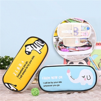 Briefpapier Bleistift Kasten Feder kosmetische Verfassungs Travel Reißverschluss Handtasche Handtasche