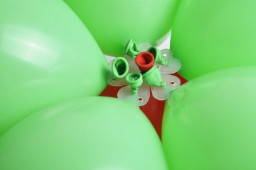 1PCS Balloon Plum Clip Krawatte Verbunden Hochzeitsdeko Partei 