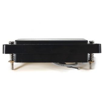 Schwarze Gitarre hat humbucker Erholungssatz für die Gitarre gesiegelt