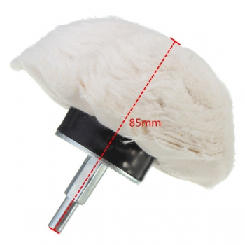 100mm Cotton Dome Polierscheibe Mop Polierscheibe für Drehwerkzeug
