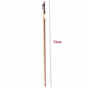 Professionelle 4/4 schwarzer Griff Arbor Weiß Copper Rosshaar Violin Bow 