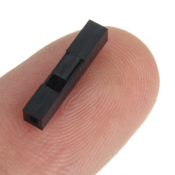 100PCS 1 Pin Header Steckergehäuse für Dupont Drahtbrücke Compact