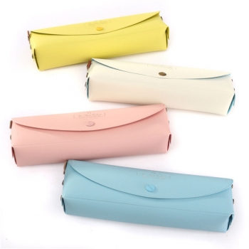 PU Leder Mädchen Bleistift Feder Kasten kosmetischer Beutel Verfassungs Taschen Speicher Halter Beutel