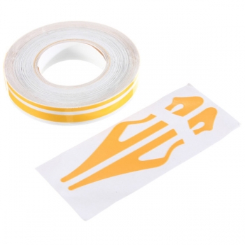 1 / 2Zoll Pin Striping Stripe Vinylband Abziehbild Aufkleber 12mm für Autos Motorräder