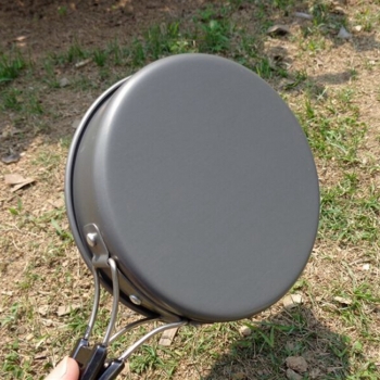 Im Freien kampierende wandernde Picknick Kochset Pot Pan Bowl Geschirr