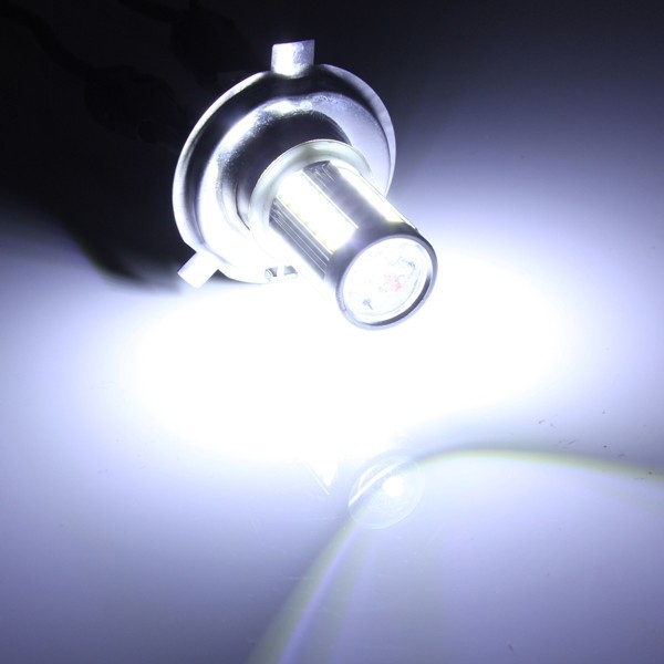 H4 5630 33 LED SMD Super helle Weiß Auto Nebel Licht Scheinwerfer Objektiv Driving Lampen Birne