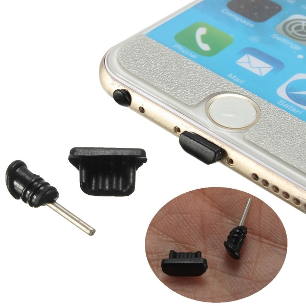 Universelle 3.5 mm Kopfhörer Staub Stecker und Micro USB Hafen Smartphone Staub Stecker Abdeckung
