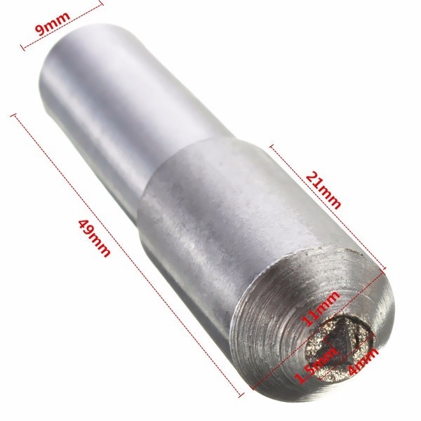 11mm Arbeitsende Durchmesserschleif Scheibenrad natürlicher Diamant Dressing Pen