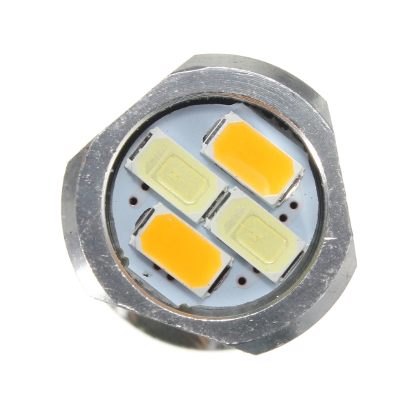 1157 4W 5630 Gelb Weiß LED Dual Color Switchblinkerlampe