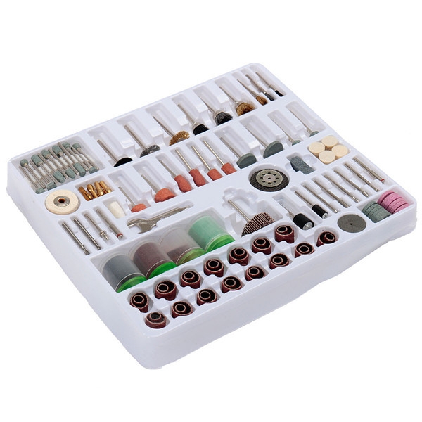 216pcs Drehwerkzeug Zubehör Kit Schleifpolierwerkzeug