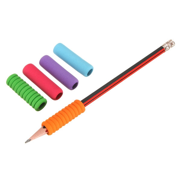 5pcs Comfort Soft Foam Feder Bleistift Handwriting Griffe für Kinder Schule Schüler