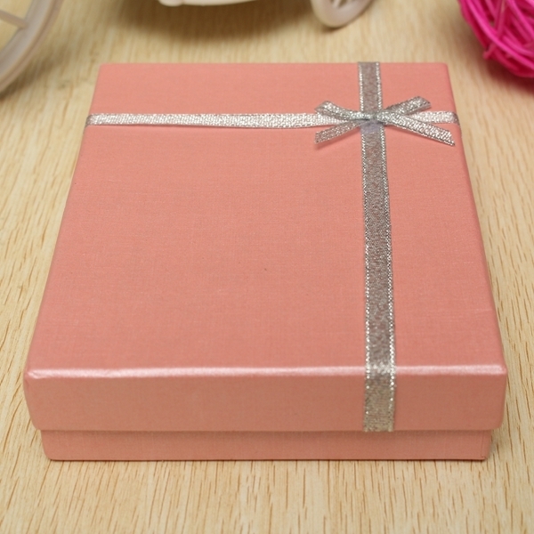 Bowknot Armband Halskette Schmuck Verpackung Geschenk Kasten Kasten