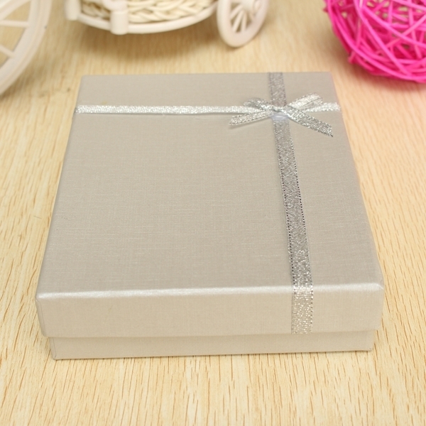 Bowknot Armband Halskette Schmuck Verpackung Geschenk Kasten Kasten
