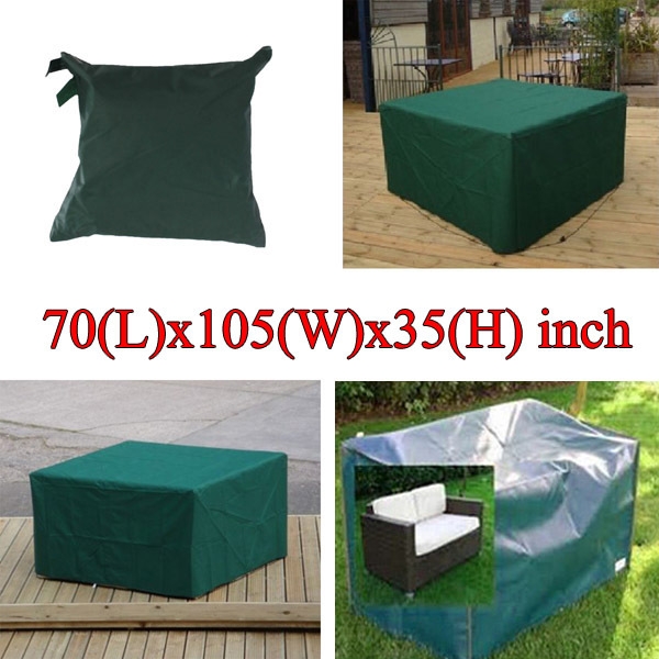 180x268x90 Cm Garten Außenmöbel wasserdichter breathable Staubschutztabellenschutz