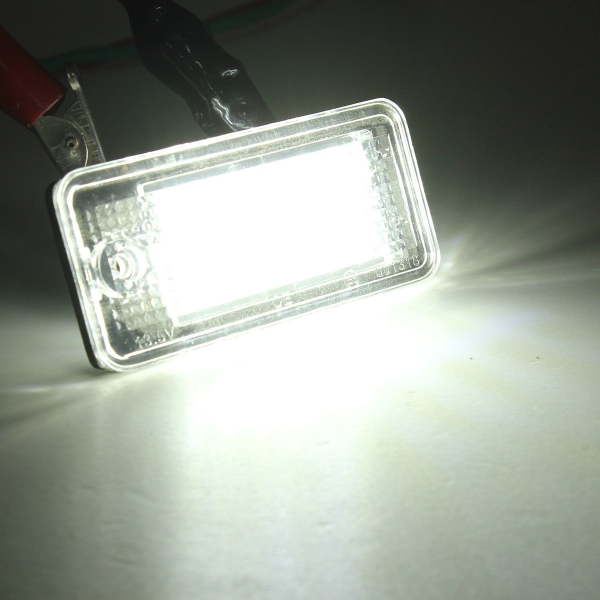 18 LED Tellerlichtlampe des amtlichen Kennzeichens für den audi a3 a4 a6 a8 b6 b7 s3 q7 rs4 rs6
