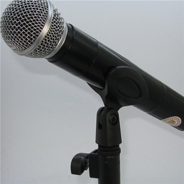 Flexible gummierte Mic Clips Halter für Instrument Mikrofonstativ