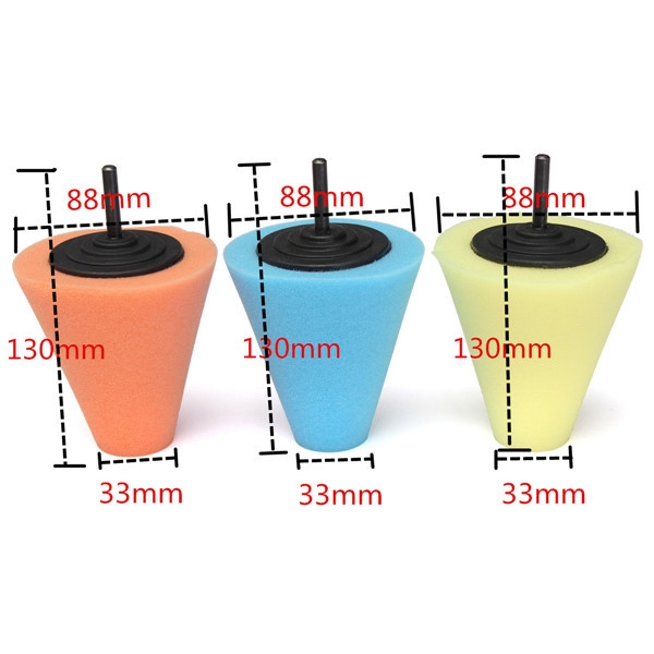 Sponge Kegel Glanzschaum Auflage Polnisch Buffing Werkzeug