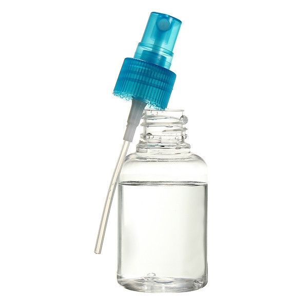 50ml Travel Transparent Leer Sprühflasche Kunststoff Mini Parfüm Wasser Halter