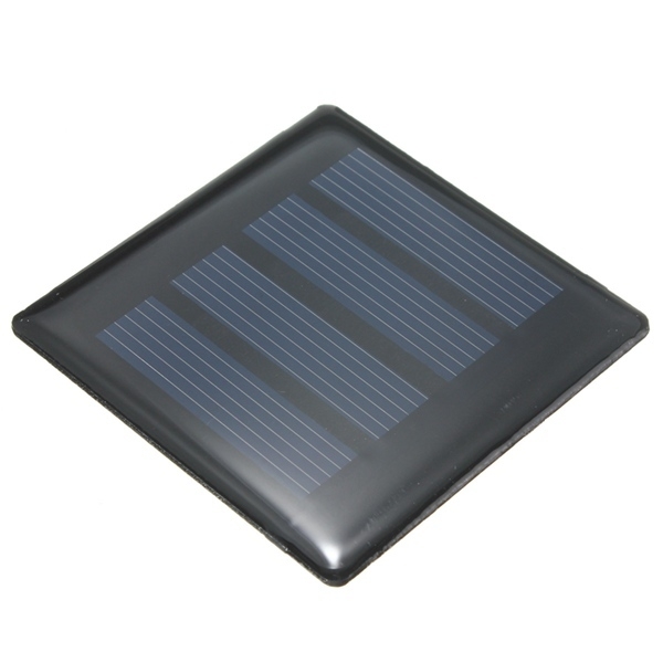 2V 0.18W 90MA 60x60x3.0MM Polykristalline Silizium Solarzellen Epoxy
