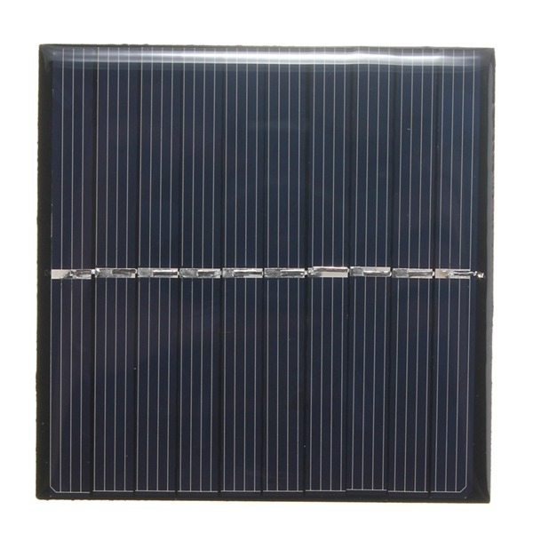 5V 0.8W 160MA 80x80x3.0mm Polykristalline Silizium Solarzellen Epoxy