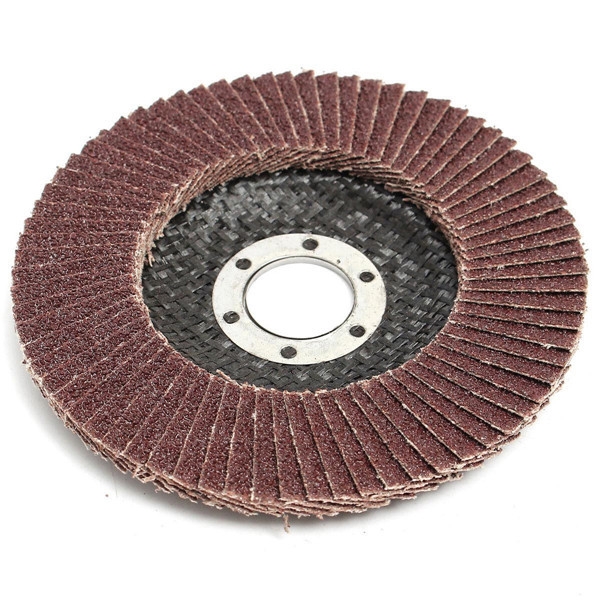 10pcs 115mmx8mm 60 Grit Flap Schleifscheiben Grinder Räder