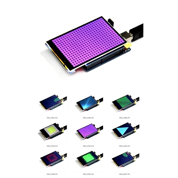 3.5 Zoll TFT Farb Bildschirm Modul 320 x 480 Unterstützung Arduino UNO Mega2560