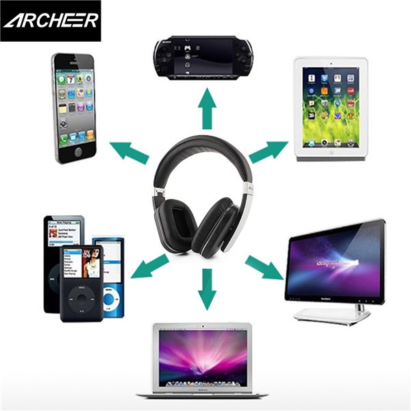 Archeer AH07 Wireless Bluetooth Stereo Kopfhörer Headset NFC mit Mic für iPhone 6s Galaxy S6 Edge Handys