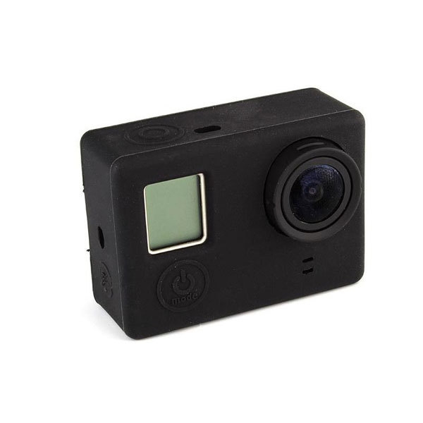Weiche Silikon Gel Gummi Schutzhülle Haut Abdeckung für GoPro Hero 3 Plus 4 Kamera