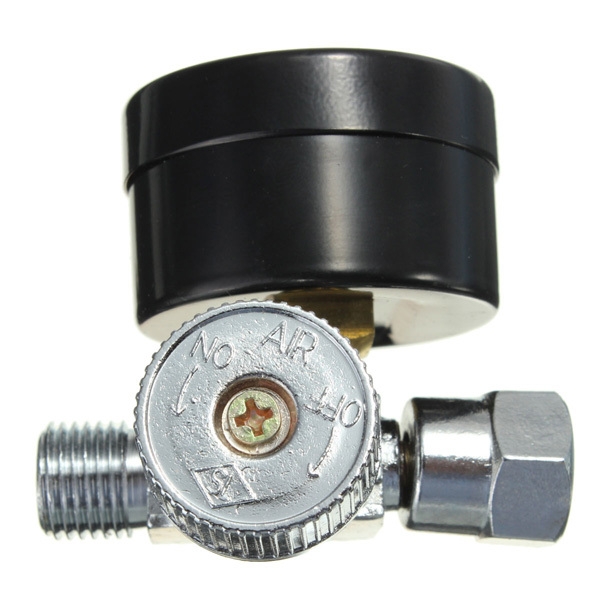 1 / 4Zoll Verstellbare Mini Luftdruckregler Messuhr HVLP Spritzpistole Luftwerkzeuge