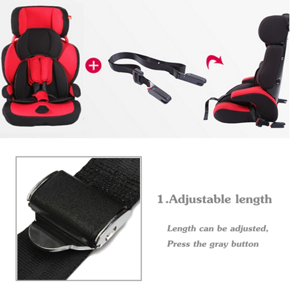 Auto Baby Safe Isofix Sitzgurt Weiche Link Belt Einstellbare Anchor Halter