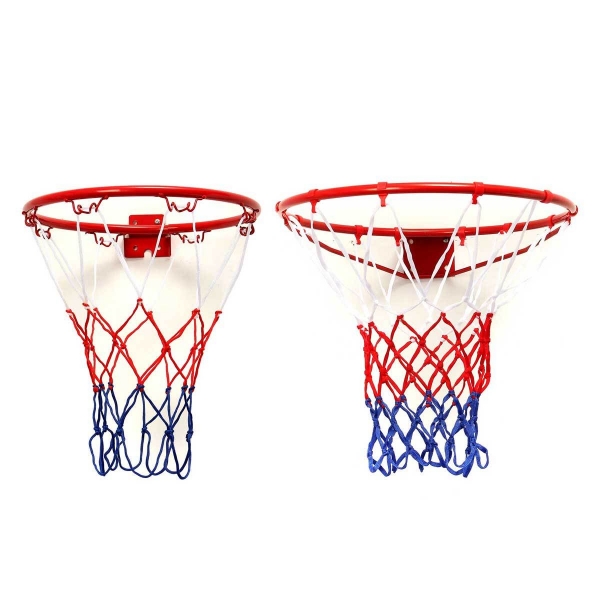 Wand befestigter hängend Basketball Goal Hoop Rim Metallgeflecht