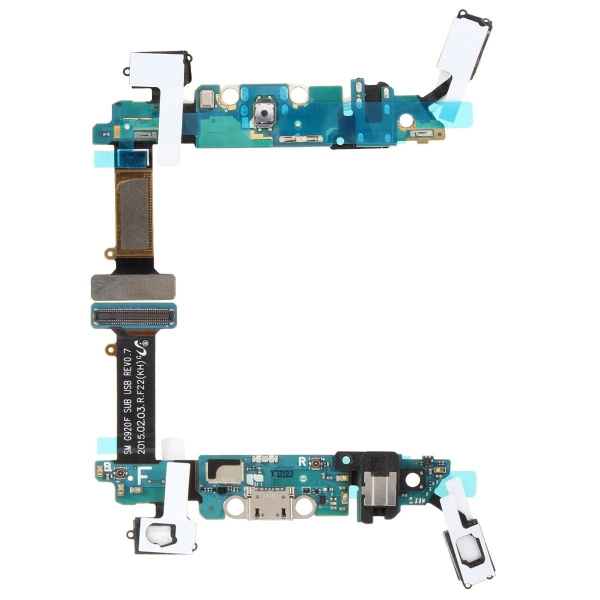 1PC Micro Usb Ladeanschluss Kopfhörer Flex Board Für Samsung Galaxy S6 G920F
