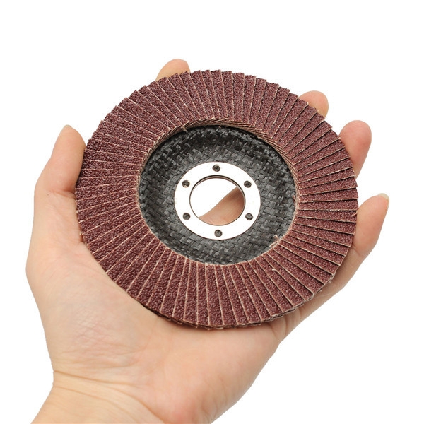 15pcs 115mm 40 60 80 Grit Schleiflamellenscheiben Schleifscheiben