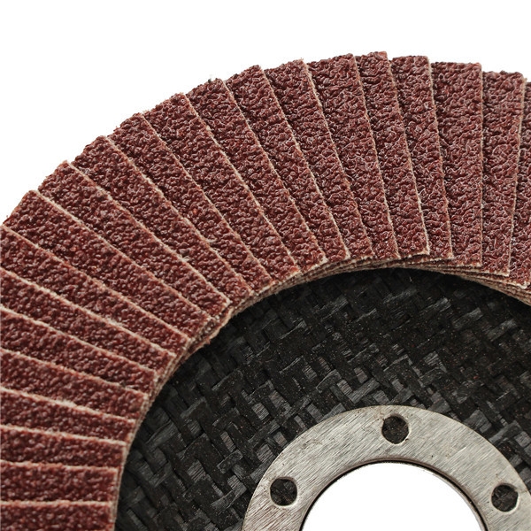 15pcs 115mm 40 60 80 Grit Schleiflamellenscheiben Schleifscheiben