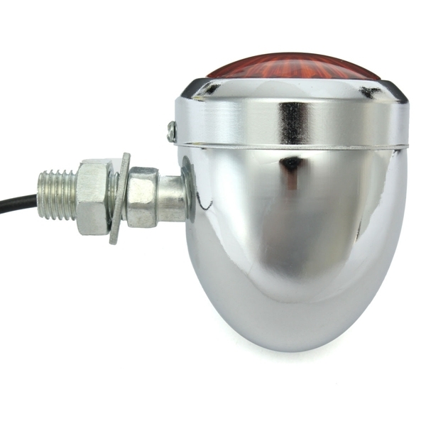 Paar 12V Motorrad Blinker Kontrollleuchte Lampe für Harley