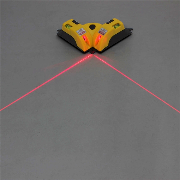 635nm Laserlinie Projektion Quadratische Ebene Rechtwinkliges 90 Grad Messwerkzeug