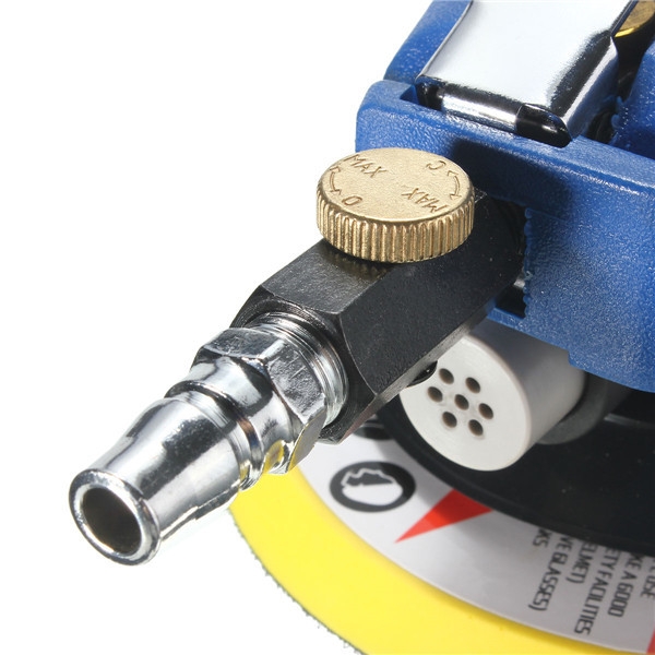 6 Zoll Air Exzenterschleifer Palm Sander Schleifpad Saugbohner