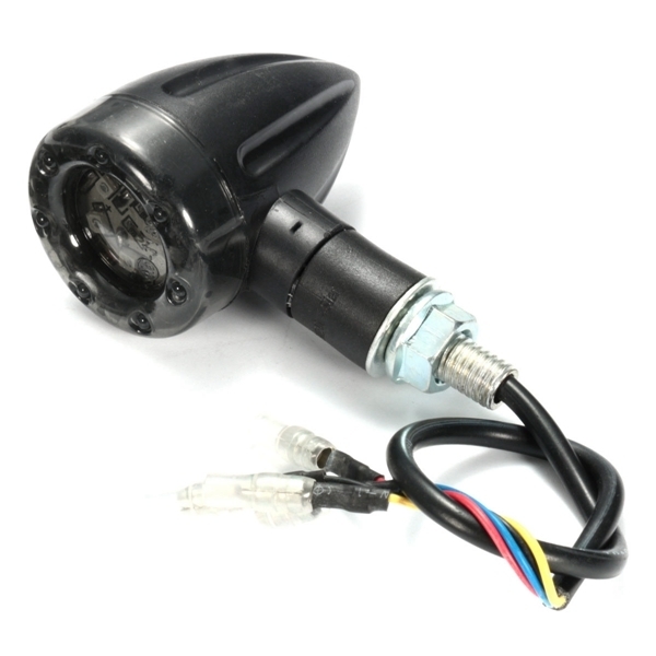 Paar Universalmotorrad LED Blinker Licht Bremsen Rücklauf Lampe