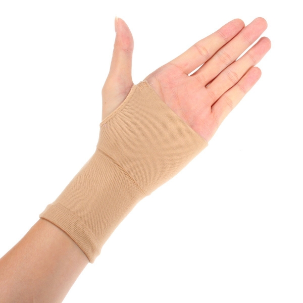 2X Handgelenk elastische Handstützbügel Brace Glove Sleeve Arthritis Schmerz Schutz