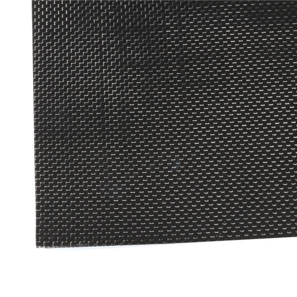 300x500x0.3mm Carbon Faser Platte Tafel Blatt Gloosy Oberfläche 3K Plain Weave