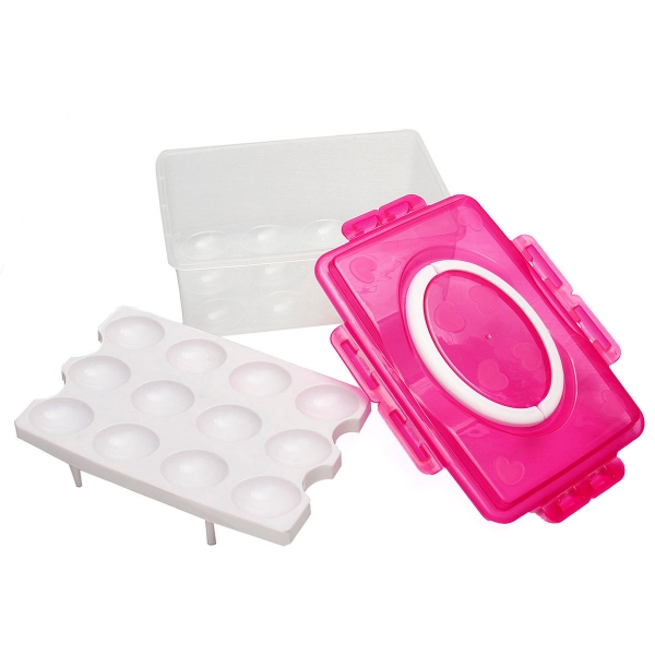 Plastikküche Kühlschrank Kühlschrank Eier Halter Aufbewahrungsbox Organizer Case Container