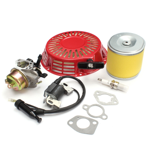 Vergaser Recoil Filter Zündspule Stecker Kit für Honda GX340 11HP GX390 13HP