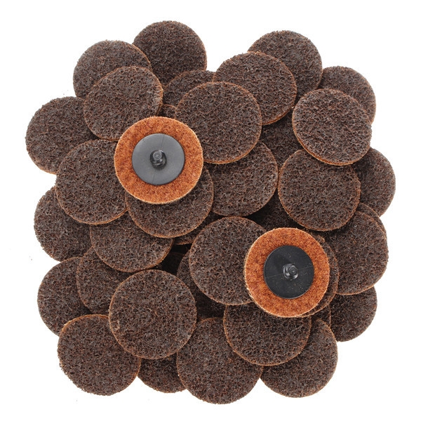 50pcs 2 Zoll 50mm Rollsperre Schleifscheibe Schmirgelpapier