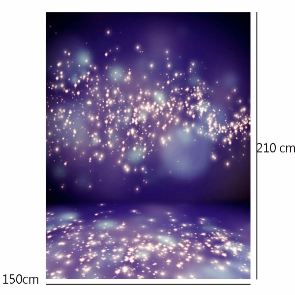 5x7ft Purple Fantasy Halo Backdrop Studio Vinyl Hintergrundbildhintergrund
