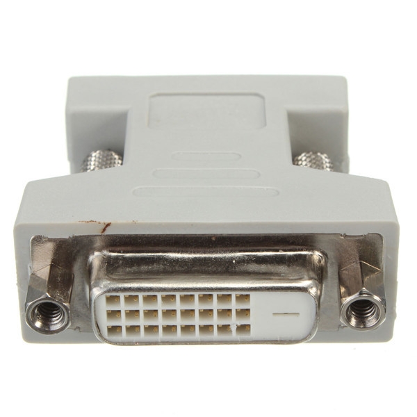 DVI-D 24 + 1 Dual-Link-Buchse auf VGA-Stecker 15-pol