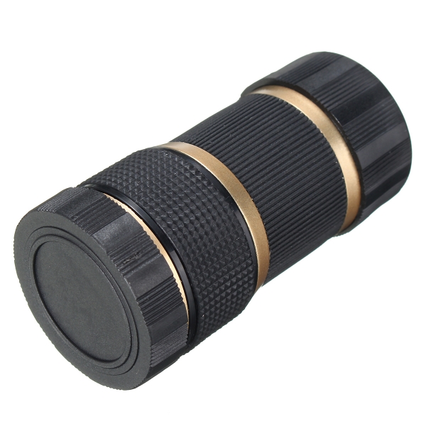 Gold Telefon Universal 8x optisches Zoom HD Teleskop Objektiv mit Clip